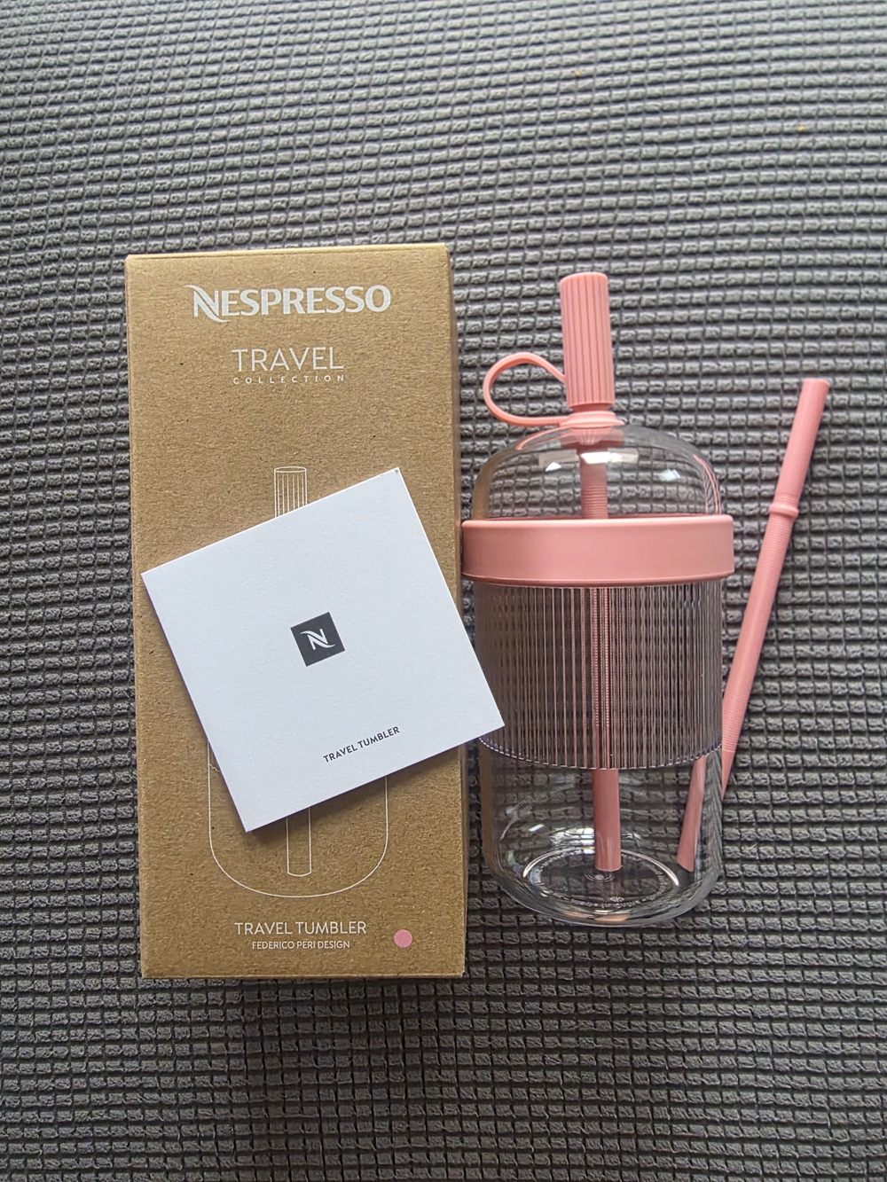 Nespresso Iced Tumbler - Bubble Gum Pink